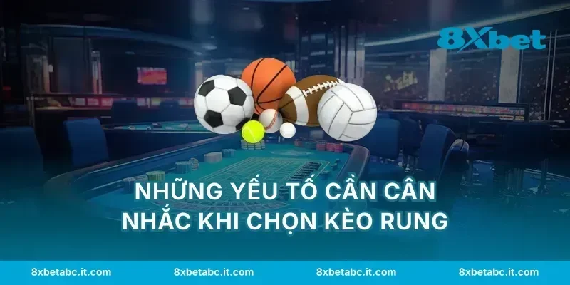 Những yếu tố cần cân nhắc khi chọn kèo rung